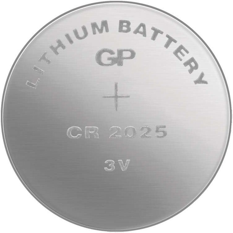 Knoflíková baterie GP Lithiová knoflíková baterie GP CR2025
