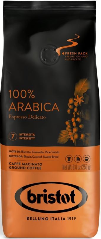 Káva Bristot Diamante 100% Arabica 250g