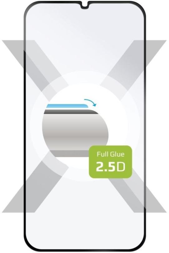 Ochranné sklo FIXED FullGlue-Cover pro Samsung Galaxy M34 5G černé