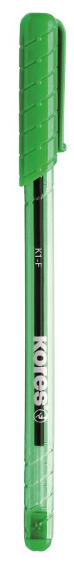 Kuličkové pero KORES K1 Pen F-0.7 mm, zelené