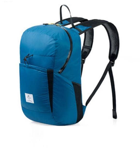 Sportovní batoh Naturehike ultralight sbalitelný batoh 22 l 200 g modrý