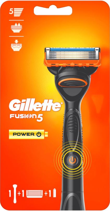 Holicí strojek GILLETTE Fusion5 Power holicí strojek + hlavice 1 ks
