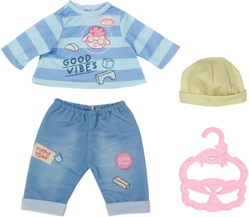 Oblečení pro panenky Baby Annabell Little Tričko a kalhoty, 36 cm