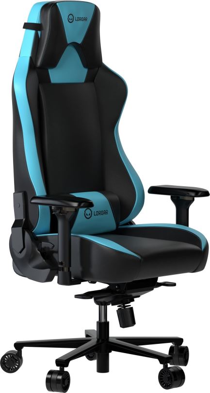 Herní židle LORGAR herní židle Base 311, černá/modrá