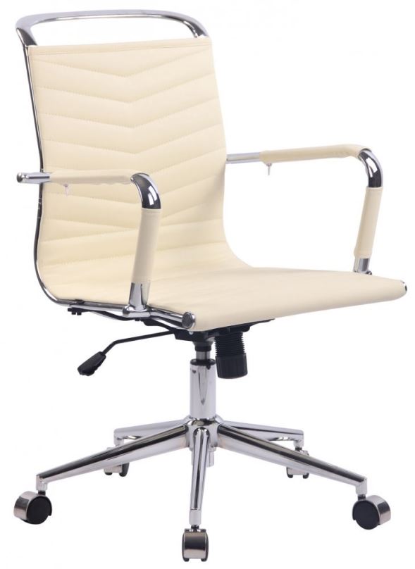 Kancelářská židle BHM GERMANY Burnle krémová