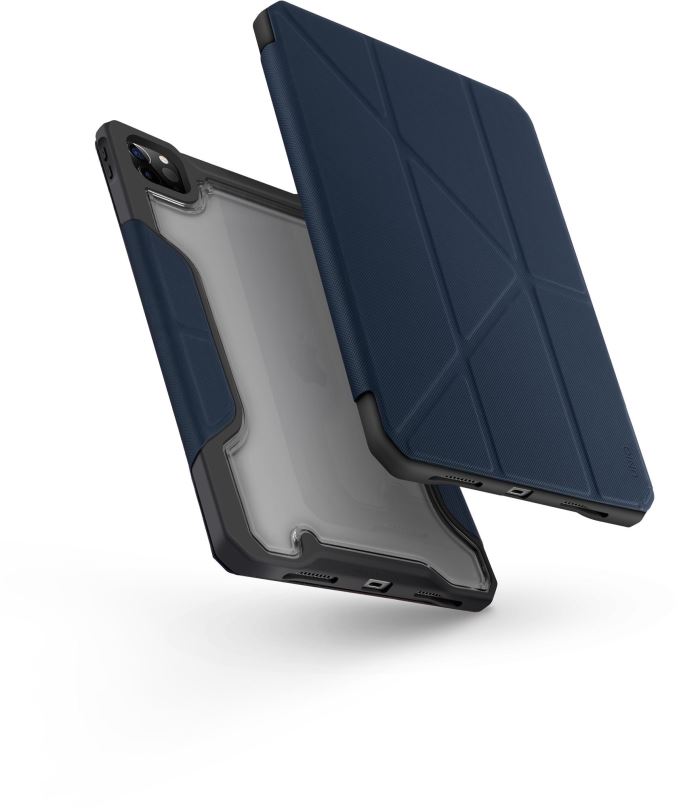 Pouzdro na tablet UNIQ Trexa antimikrobiální pouzdro pro iPad Pro 11 (2021) modré