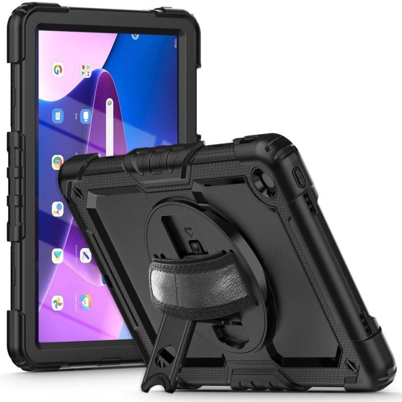 Pouzdro na tablet Tech-Protect Solid 360 kryt na Lenovo Tab M10 Plus 10.6'' 3rd Gen, černý