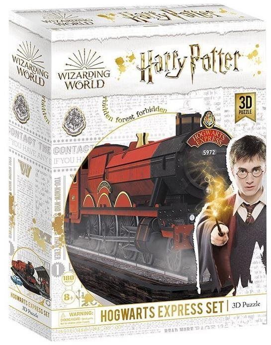 3D puzzle Cubicfun 3D puzzle Harry Potter: Bradavický expres 180 dílků