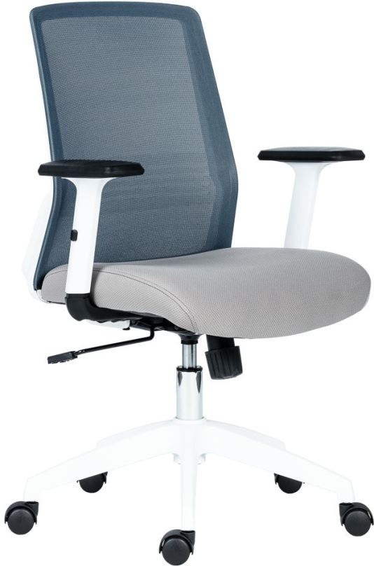Kancelářská židle ANTARES Duke bílá/šedá
