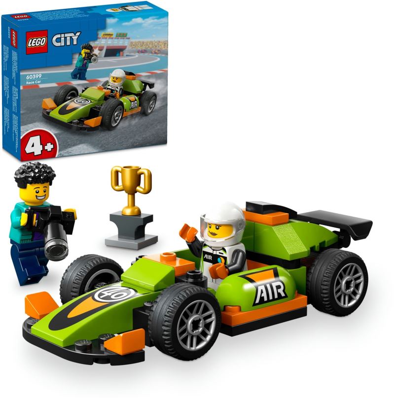LEGO stavebnice LEGO® City 60399 Zelené závodní auto