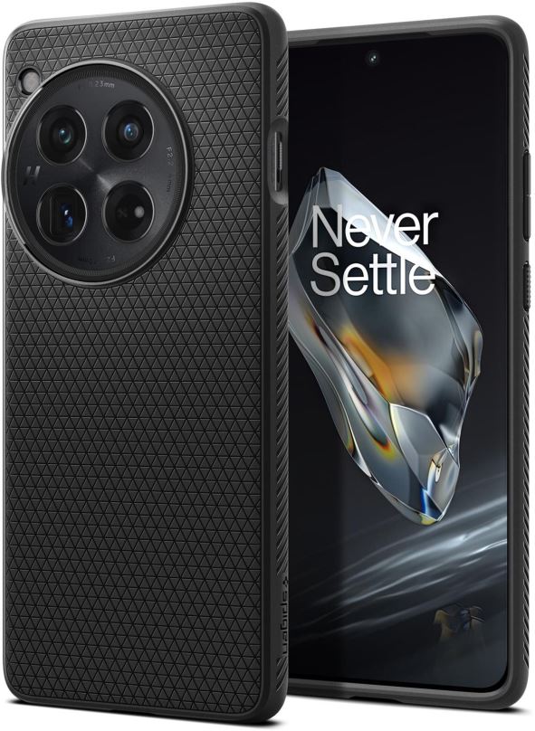 Kryt na mobil Spigen Liquid Air Matte Black OnePlus 12