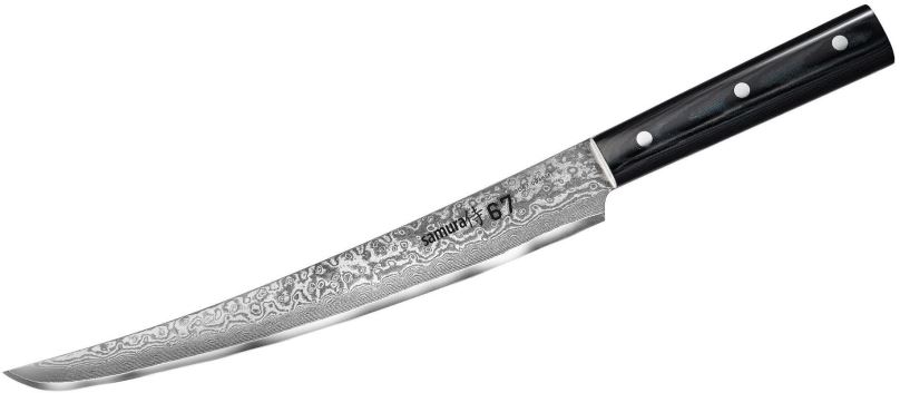 Kuchyňský nůž Samura DAMASCUS 67 Nářezový nůž TANTO 23 cm
