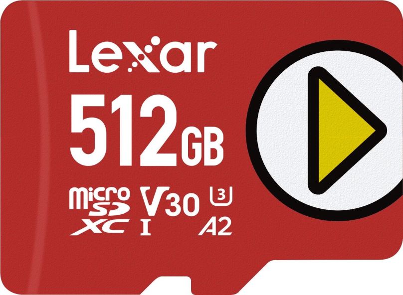 Paměťová karta Lexar microSDXC PLAY 512GB