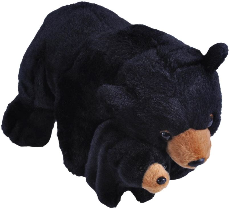 Plyšák WILD REPUBLIC Medvěd černý s mládětem 38 cm
