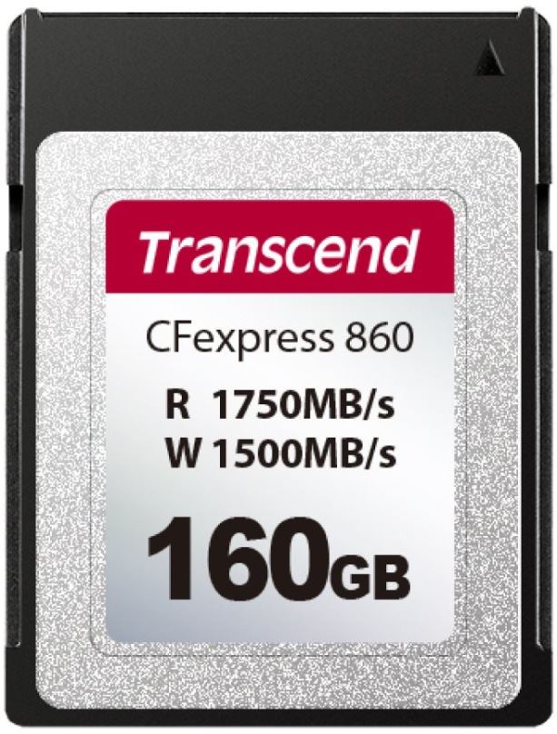 Paměťová karta Transcend CFexpress 860 Type B 160GB PCIe Gen3 x2
