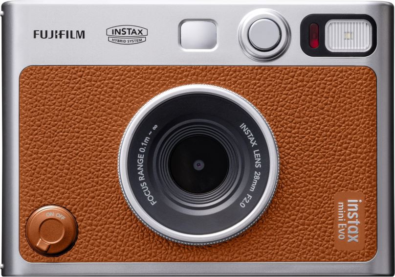Instantní fotoaparát Fujifilm Instax Mini EVO Brown