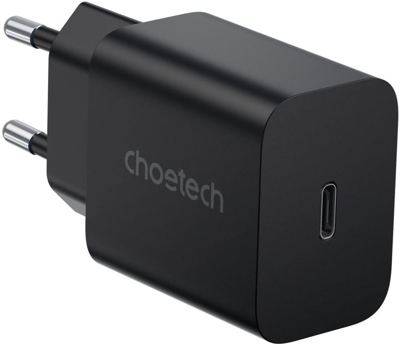 Nabíječka do sítě ChoeTech USB-C PD 20W Wall Charger Black