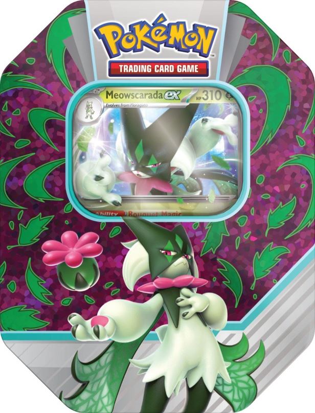 Pokémon karty Pokémon TCG: Paldea Partner Tin - Meowscarada ex