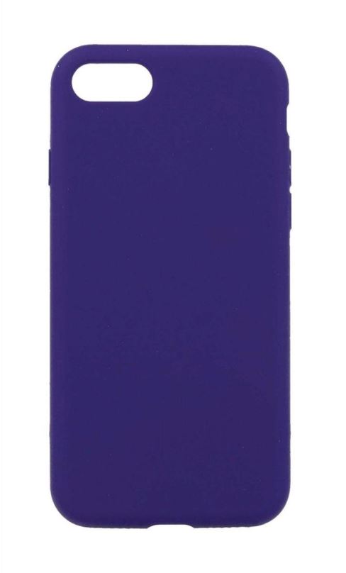 Kryt na mobil TopQ Kryt Essential iPhone SE 2022 tmavě fialový 92751