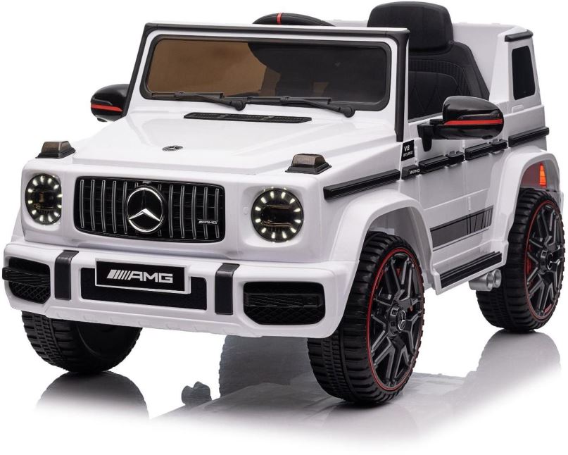 Elektrické auto Mercedes G bílé