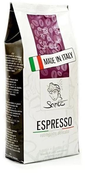 Káva Sarito Espresso, zrnková káva, 1000g
