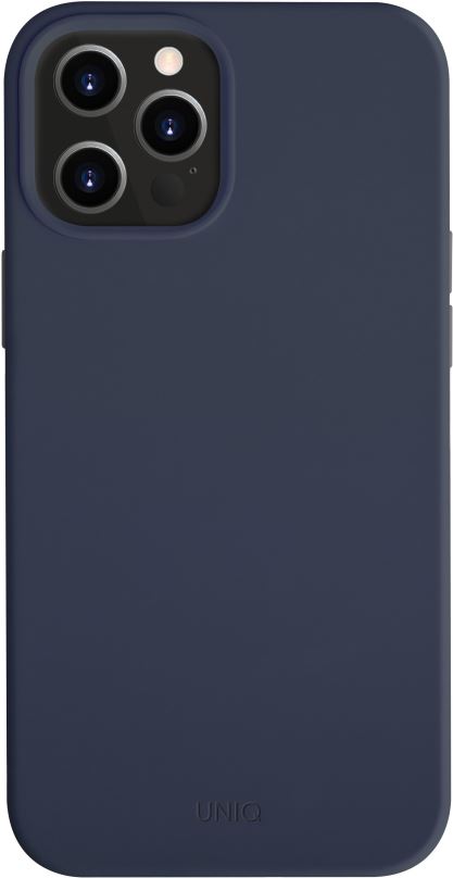 Kryt na mobil Uniq Hybrid iPhone 12 Pro Max Lino Hue Antimicrobial - Marine Blue