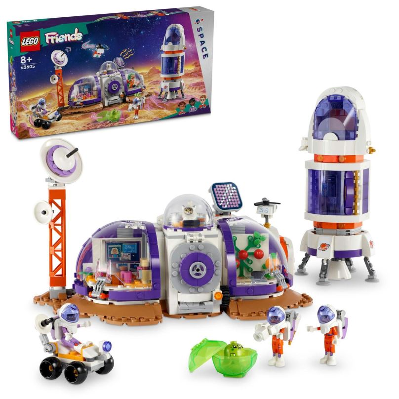 LEGO stavebnice LEGO® Friends 42605 Základna na Marsu a raketa