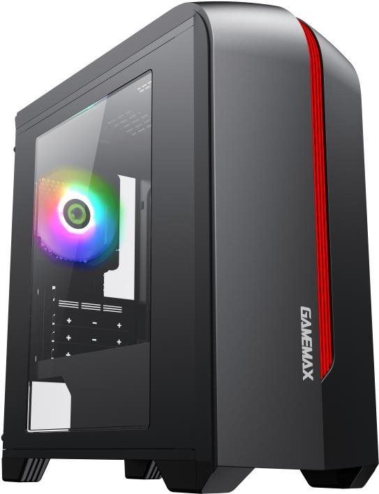Počítačová skříň GameMax Centauri Black/Red
