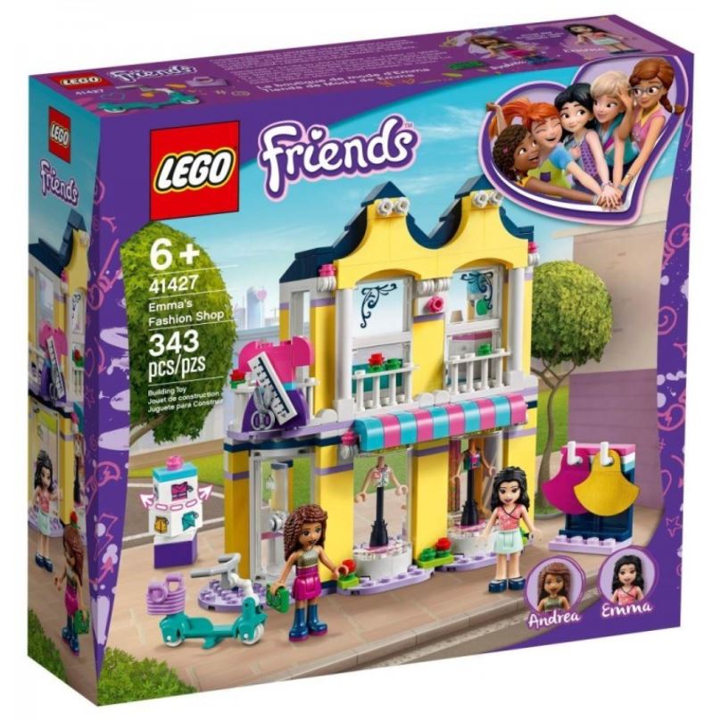 LEGO stavebnice LEGO Friends 41427 Emma a její obchod s oblečením