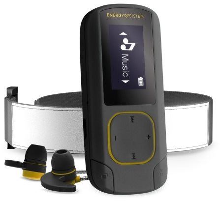 MP3 přehrávač Energy Sistem MP3 Clip Bluetooth Sport 16GB Amber
