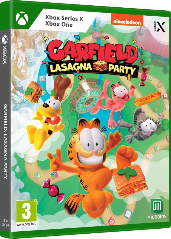Hra na konzoli Garfield Lasagna Party - Xbox