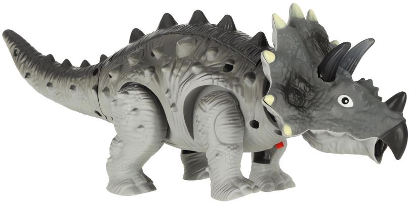 RC model KIK KX4400 Dinosaurus Triceratops, šedý
