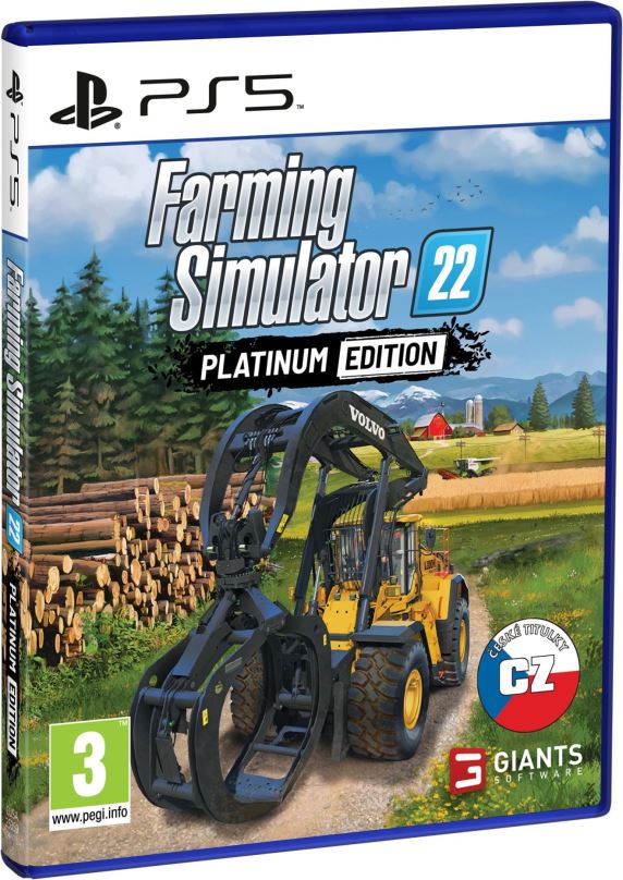 Hra na konzoli Farming Simulator 22: Platinum Edition - PS5