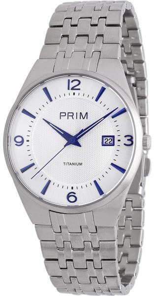 Pánské hodinky PRIM Slim Titanium 2022 E