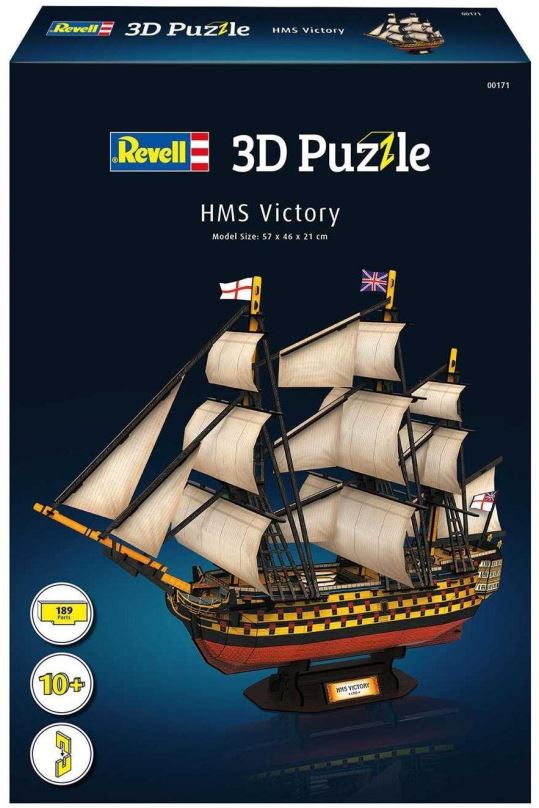 3D puzzle 3D Puzzle Revell 00171 - HMS Victory