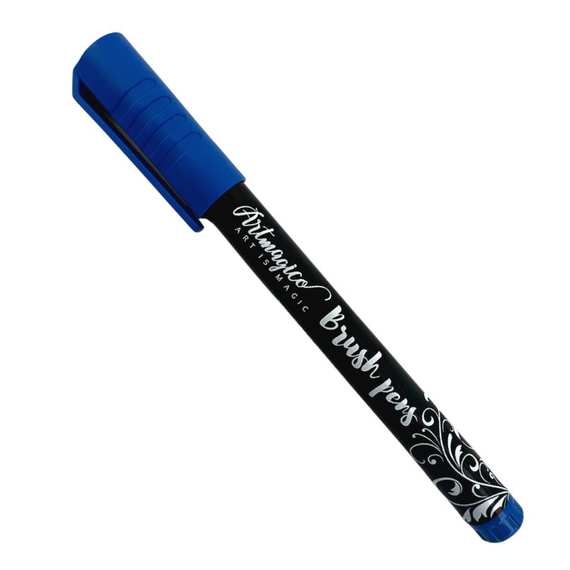Artmagico Brush pens fixy akrylové Brush peny barvy: Blue