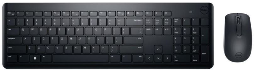 Set klávesnice a myši Dell KM3322W černá - CZ/SK