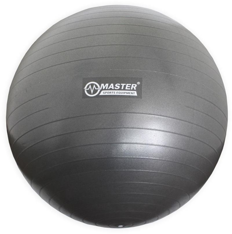 Gymnastický míč MASTER Super Ball průměr 65 cm, šedý