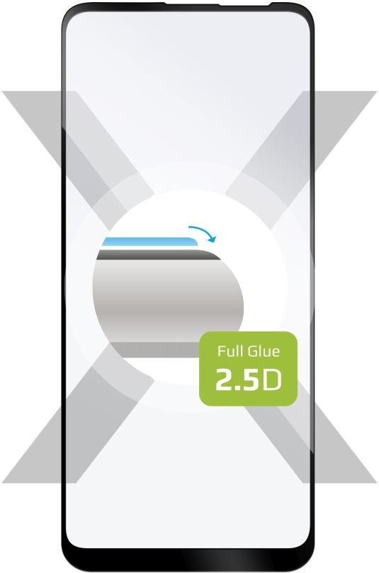 Ochranné sklo FIXED FullGlue-Cover pro Samsung Galaxy A11 černé