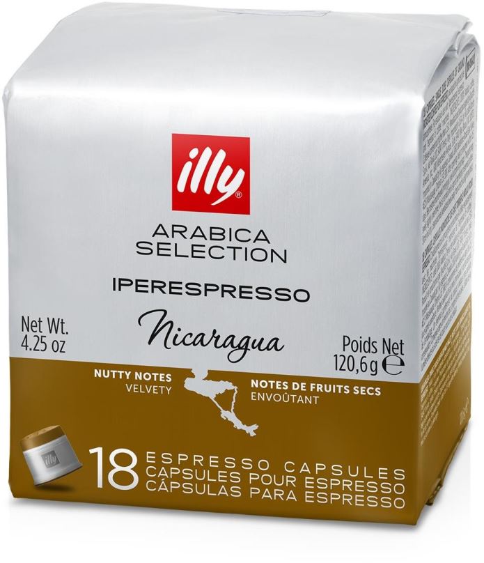 Kávové kapsle Illy HES NICARAGUA Home 18 ks