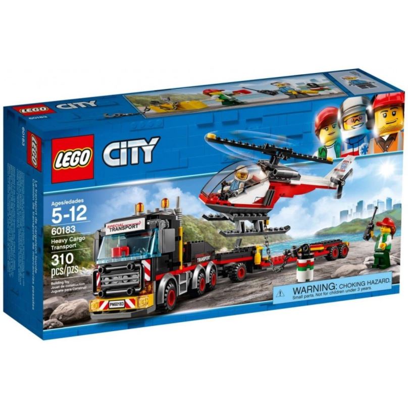 Stavebnice LEGO City 60183 Tahač na přepravu těžkého nákladu
