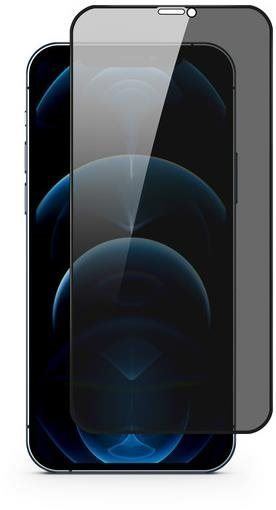 Ochranné sklo Epico Edge To Edge Privacy Glass IM iPhone 12/12 Pro - černá