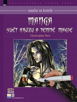 Omalovánky Naučte se kreslit Manga: Svět hrůzy a temné magie