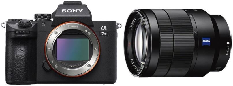 Digitální fotoaparát Sony Alpha A7 III + FE 24–70 mm f/4.0 ZA OSS Vario-Tessar