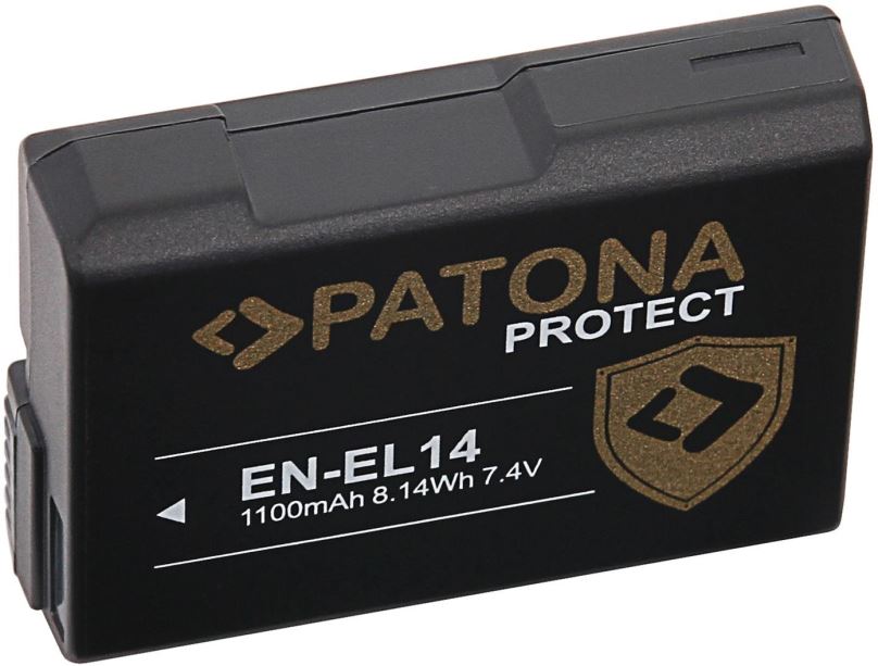 Baterie pro fotoaparát PATONA pro Nikon EN-EL14 1100mAh Li-Ion Protect