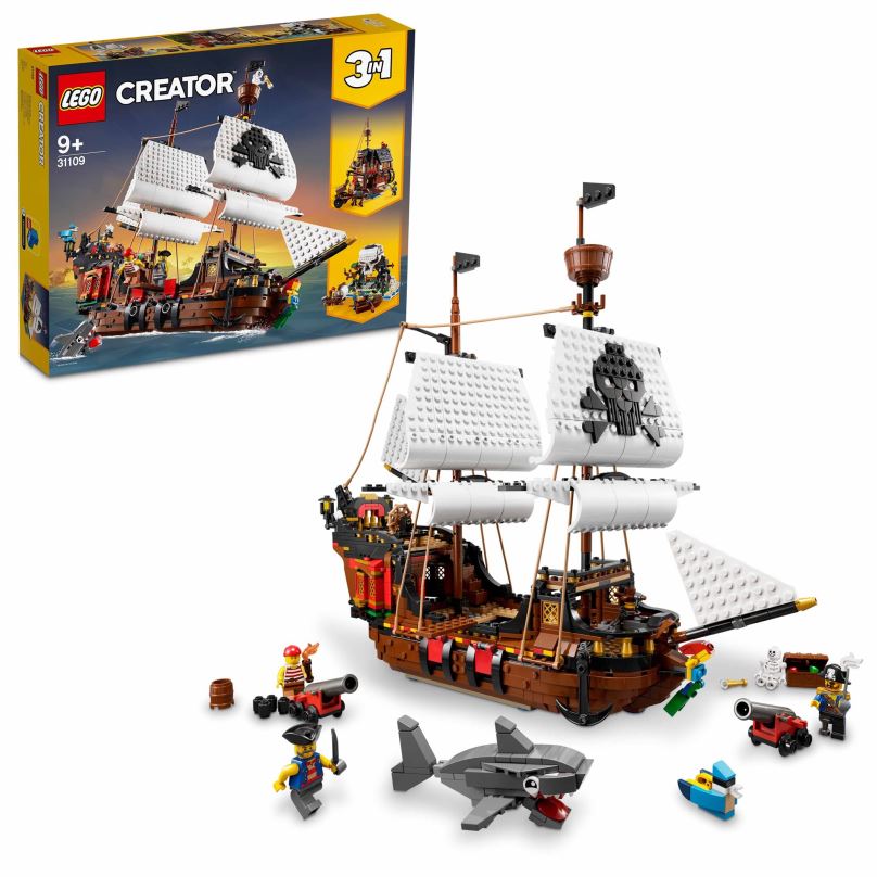 LEGO stavebnice LEGO® Creator 31109 Pirátská loď