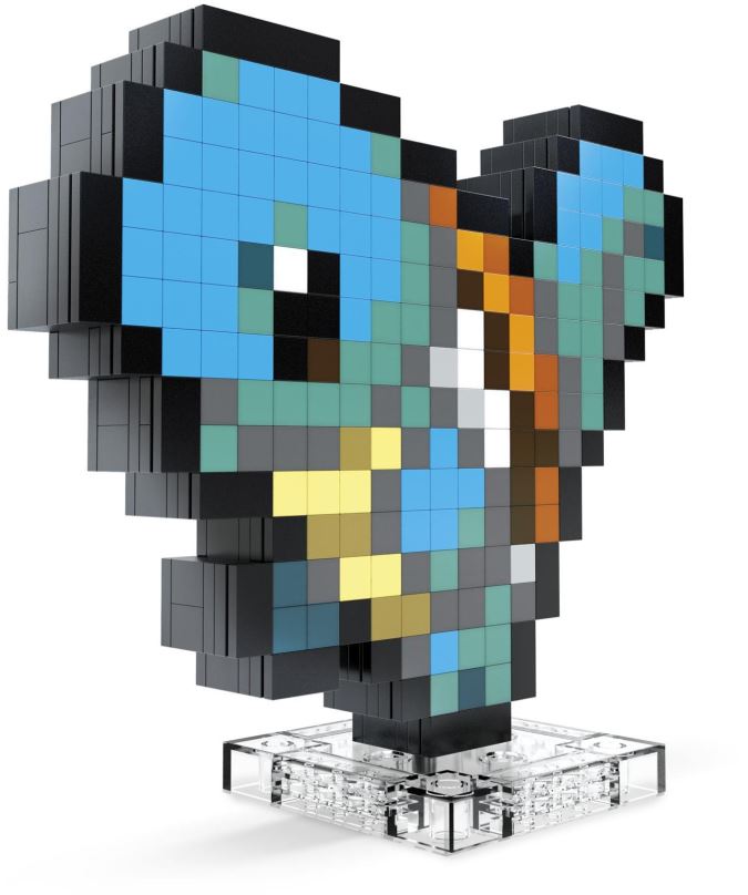 Stavebnice Mega Pokémon Pixel Art - Squirtle