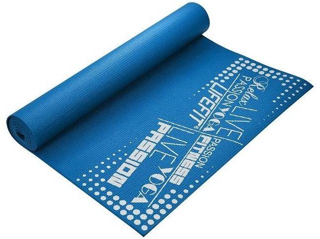 Podložka na cvičení Lifefit Slimfit gymnastická modrá