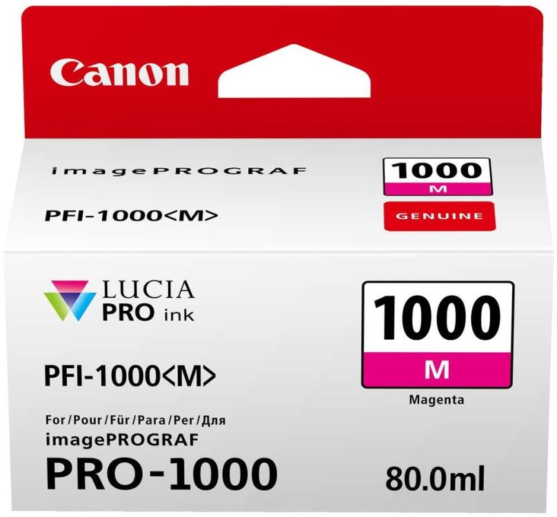 Cartridge Canon PFI-1000M purpurová