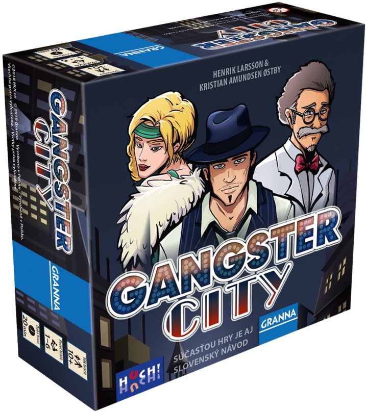 Společenská hra Granna Gangster City